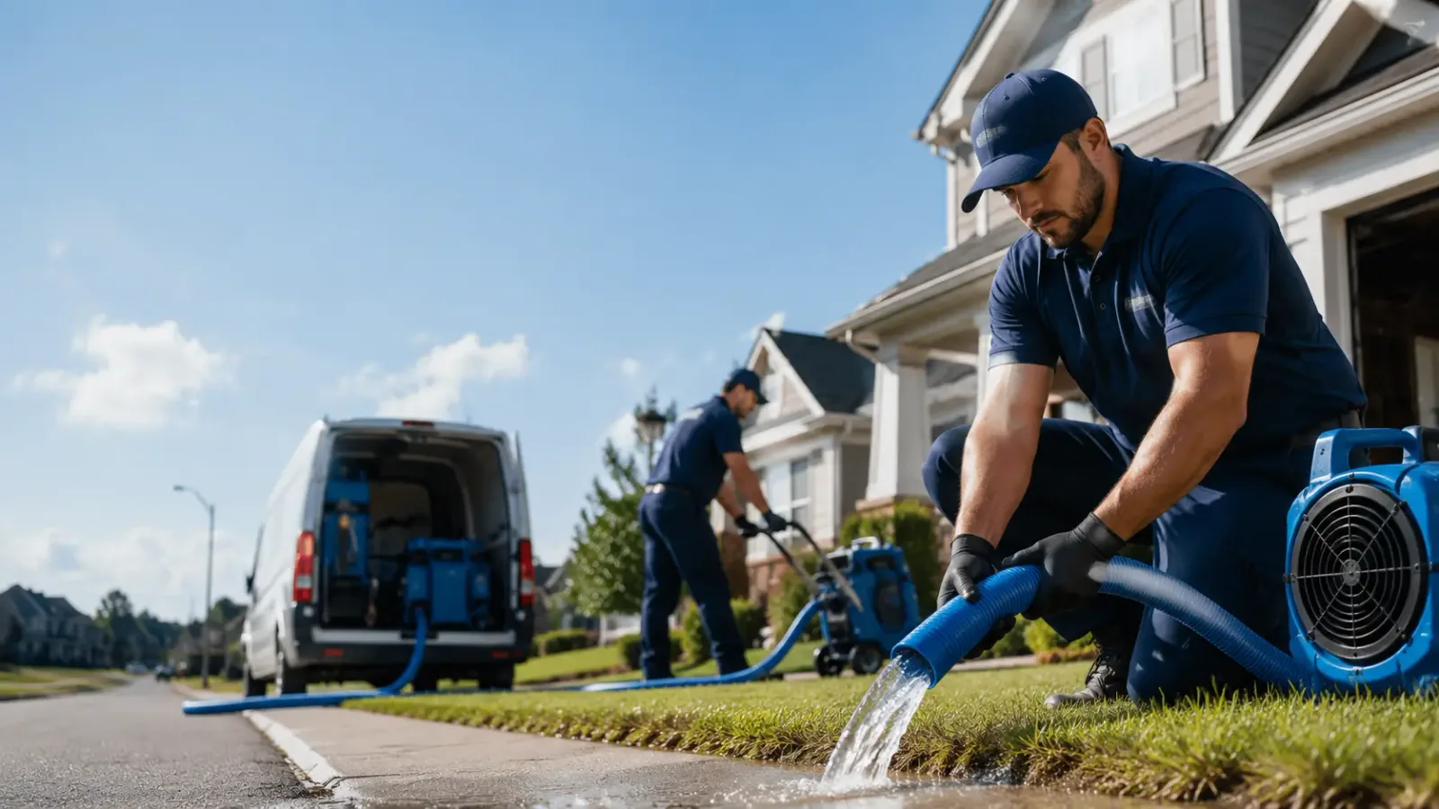 Flood Damage Restoration in Brooks, ME